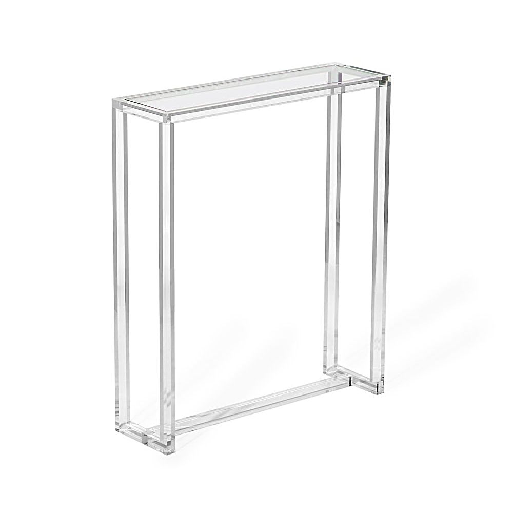 CONSOLE TABLE CLEAR ACRYLIC SMALL #18438