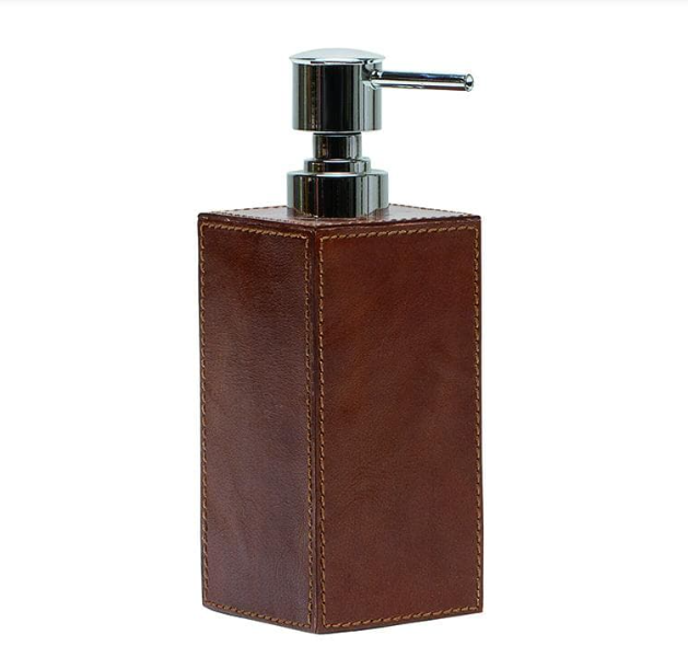 BATH COLLECTION LEATHER TOBACCO