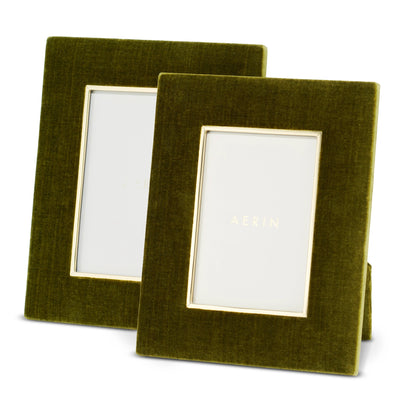 FRAME VALENTINA VELVET MOSS