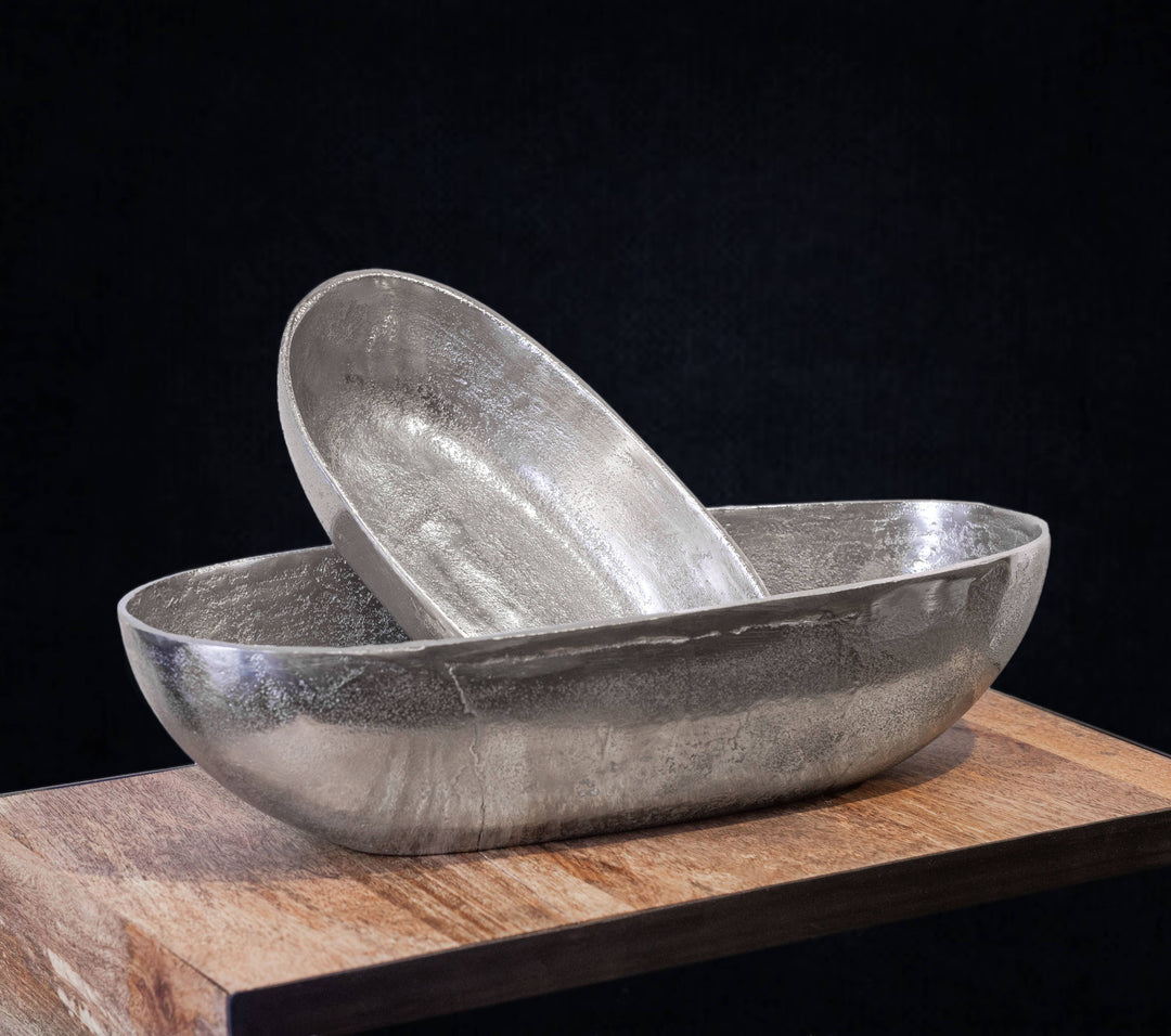 BOWL NICKEL OVAL RAW