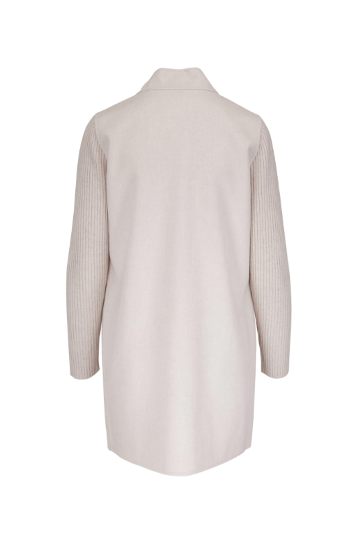 COAT RIB SLEEVE BIRCH