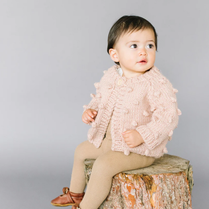 CARDIGAN POPCORN BLUSH