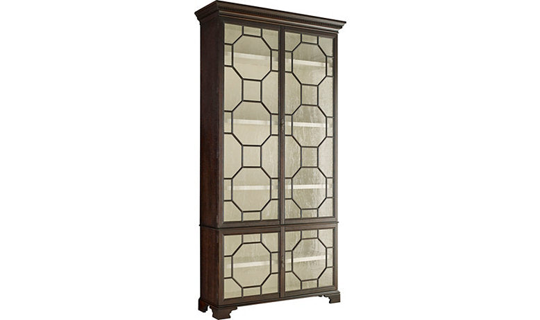 CHINESE CHIPPENDALE DISPLAY CABINET