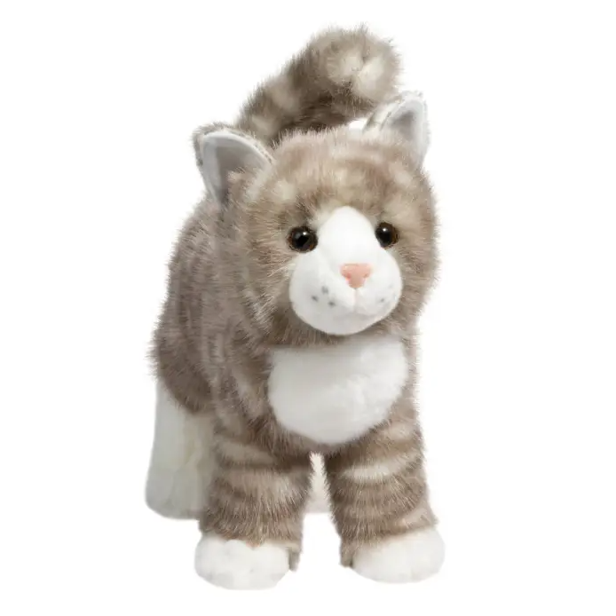 TOY CAT GRAY TABBY