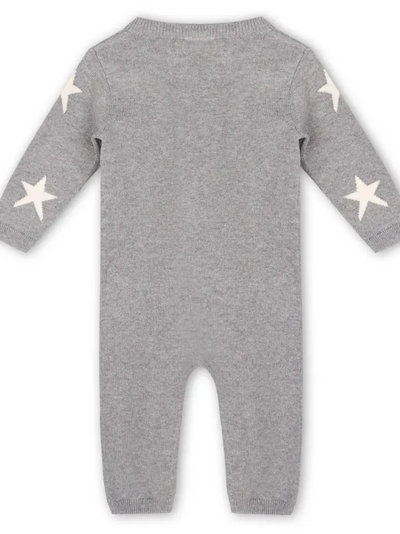 JUMPSUIT STAR HEATHER GREY (Available in 4 Sizes)