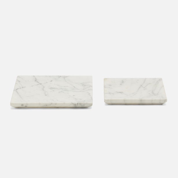 TRAY MARBLE WHITE