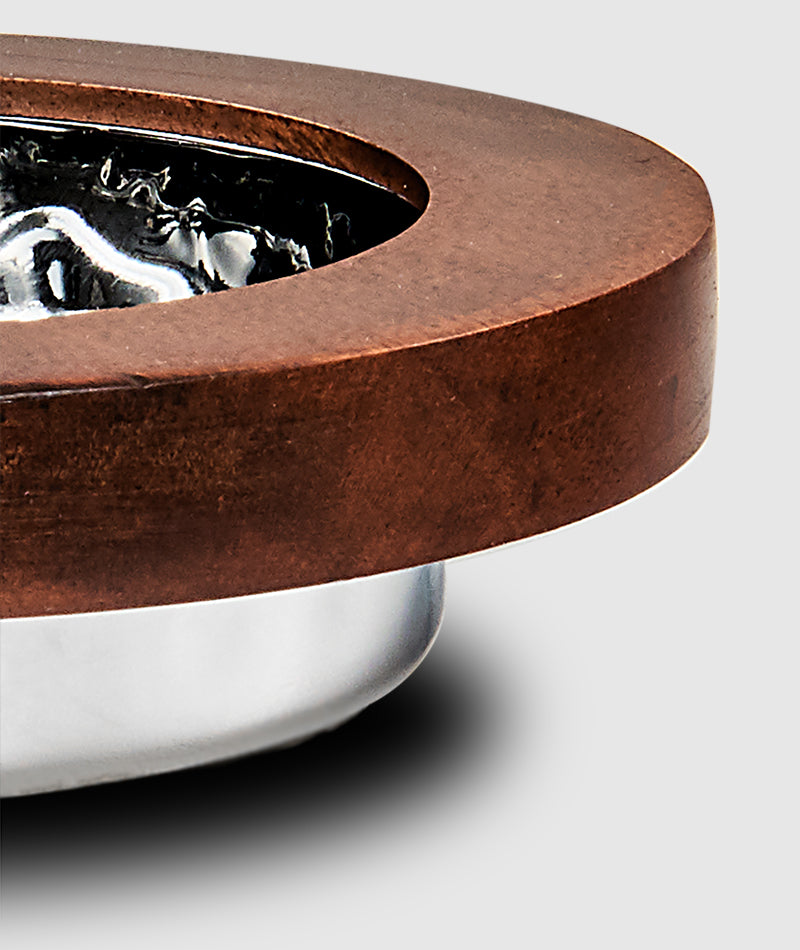 BOTTLE COASTER WOOD #56312