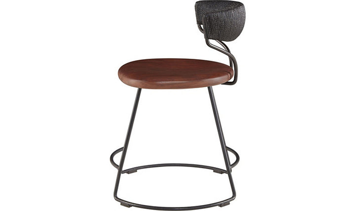 DANISH CORD SWIVEL DINING CHAIR