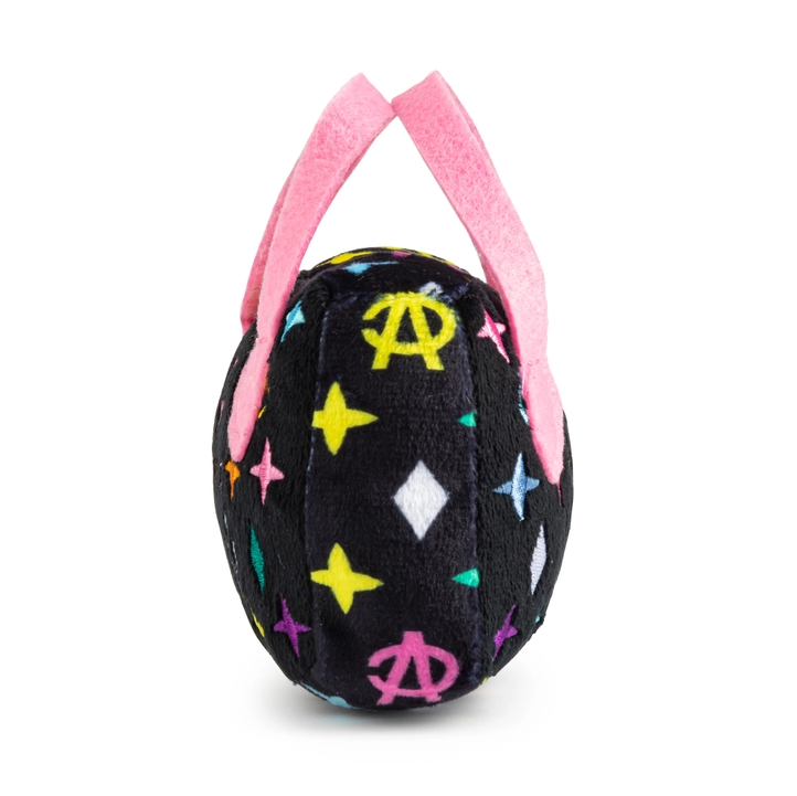 DOG TOY HANDBAG BLACK VUITON #71121
