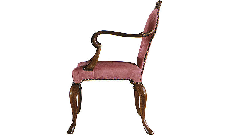QUEEN ANNE ARM CHAIR