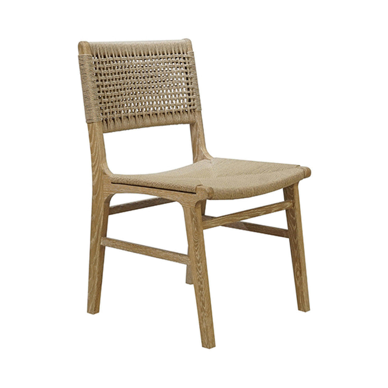 DINING CHAIR SQUARE BACK WOVEN