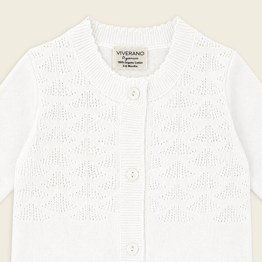 JUMPSUIT DOVE WHITE POINTELLE