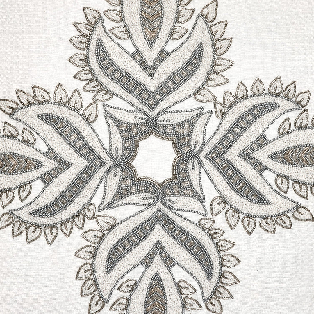 PILLOW DECO BEADED VERDIN #67008