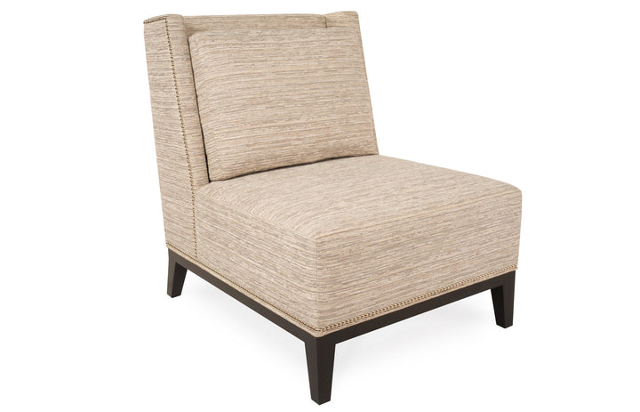 CHAIR DASH ARMLESS IN DOLCE STONE #58073