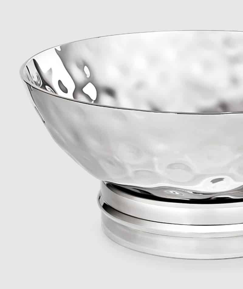 BOWL ROUND WITH STRAP BASE 5"D #24854