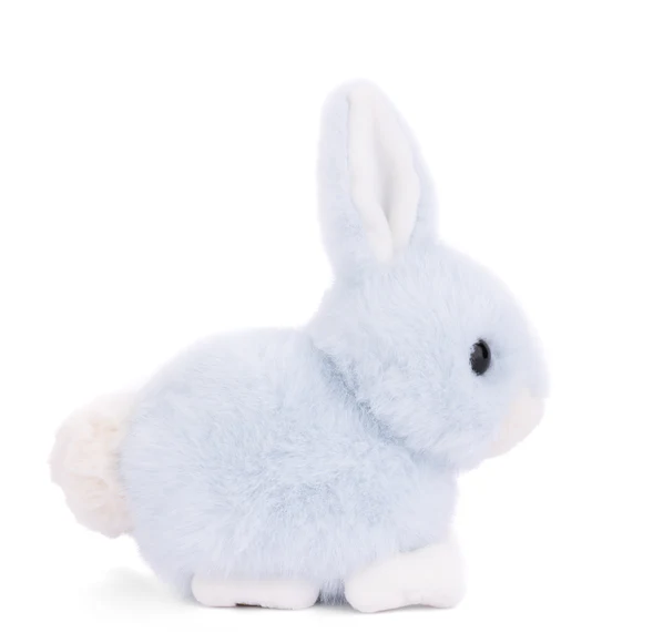 TOY PLUSH BUNNY HEAVEN BLUE