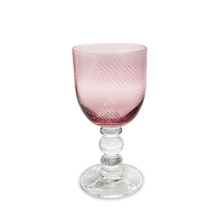 WINE GLASS  FRENCH SWIRL