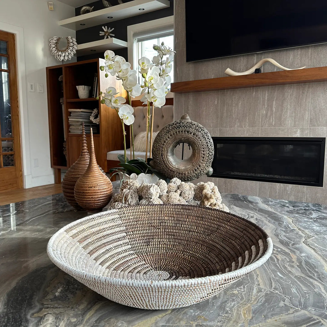 BASKET BLACK & WHITE