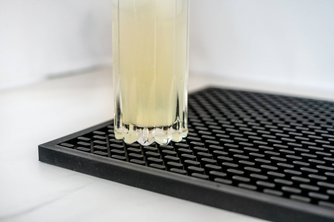 BAR MAT SILICONE LARGE BLACK