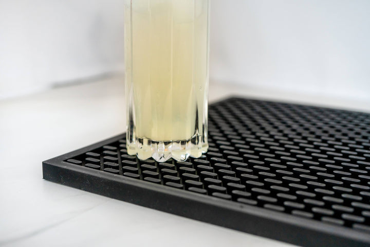 BAR MAT SILICONE LARGE BLACK