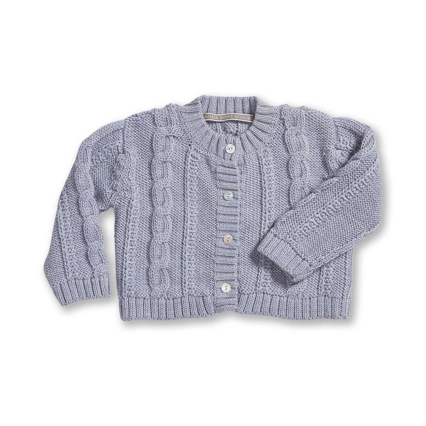 ALICIA ADAMS FAVORITE CARDIGAN BABY ALPACA (Available in Sizes and Colors)