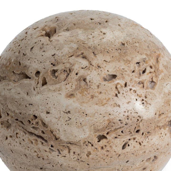 BOOKEND SET TRAVERTINE NATURAL