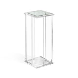 DRINK TABLE GLASS & ACRYLIC SQUARE (NRD)