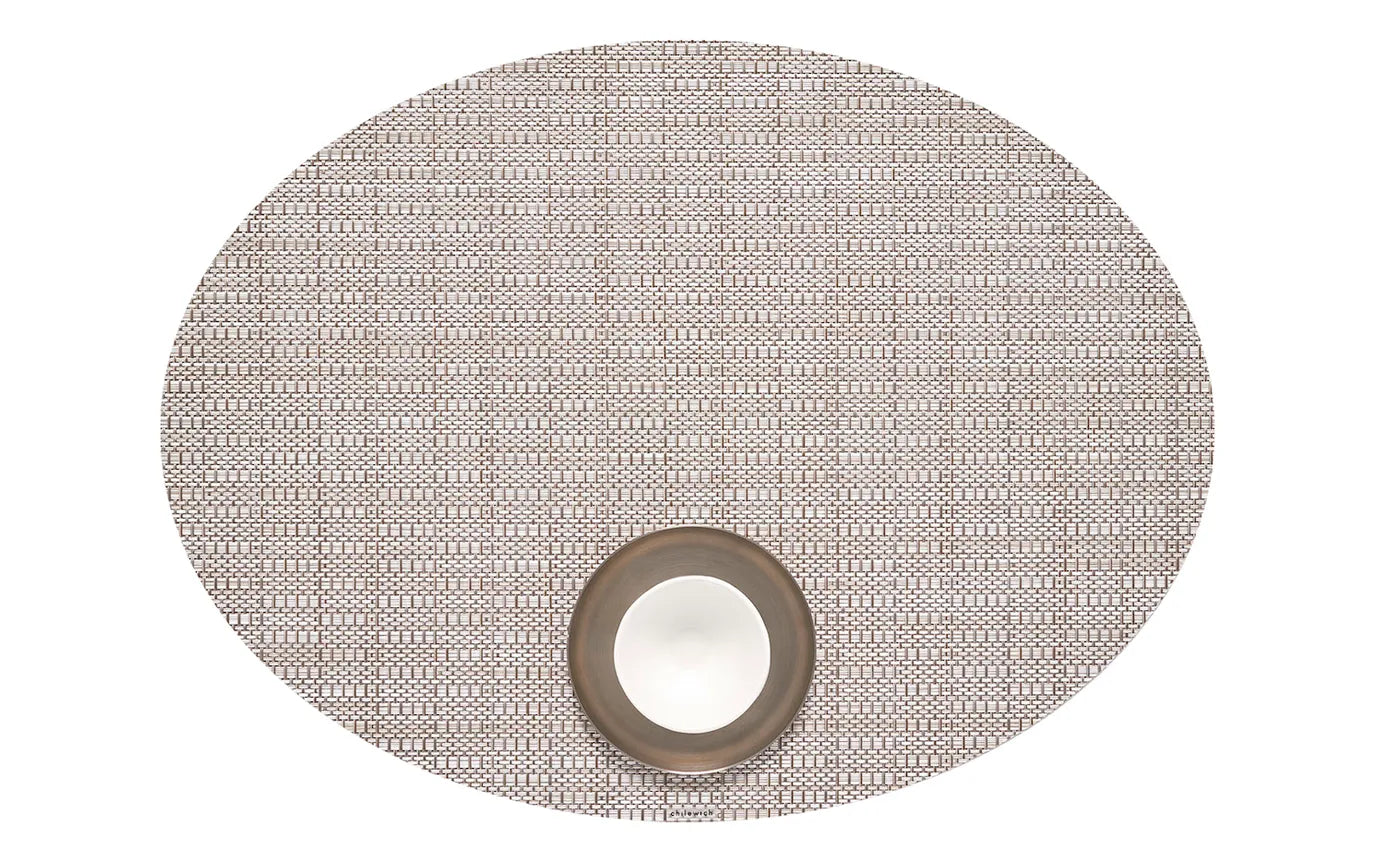 PLACEMAT OVAL THATCH