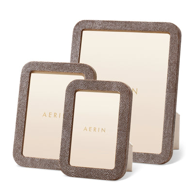 FRAME MODERN SHAGREEN CHOCOLATE