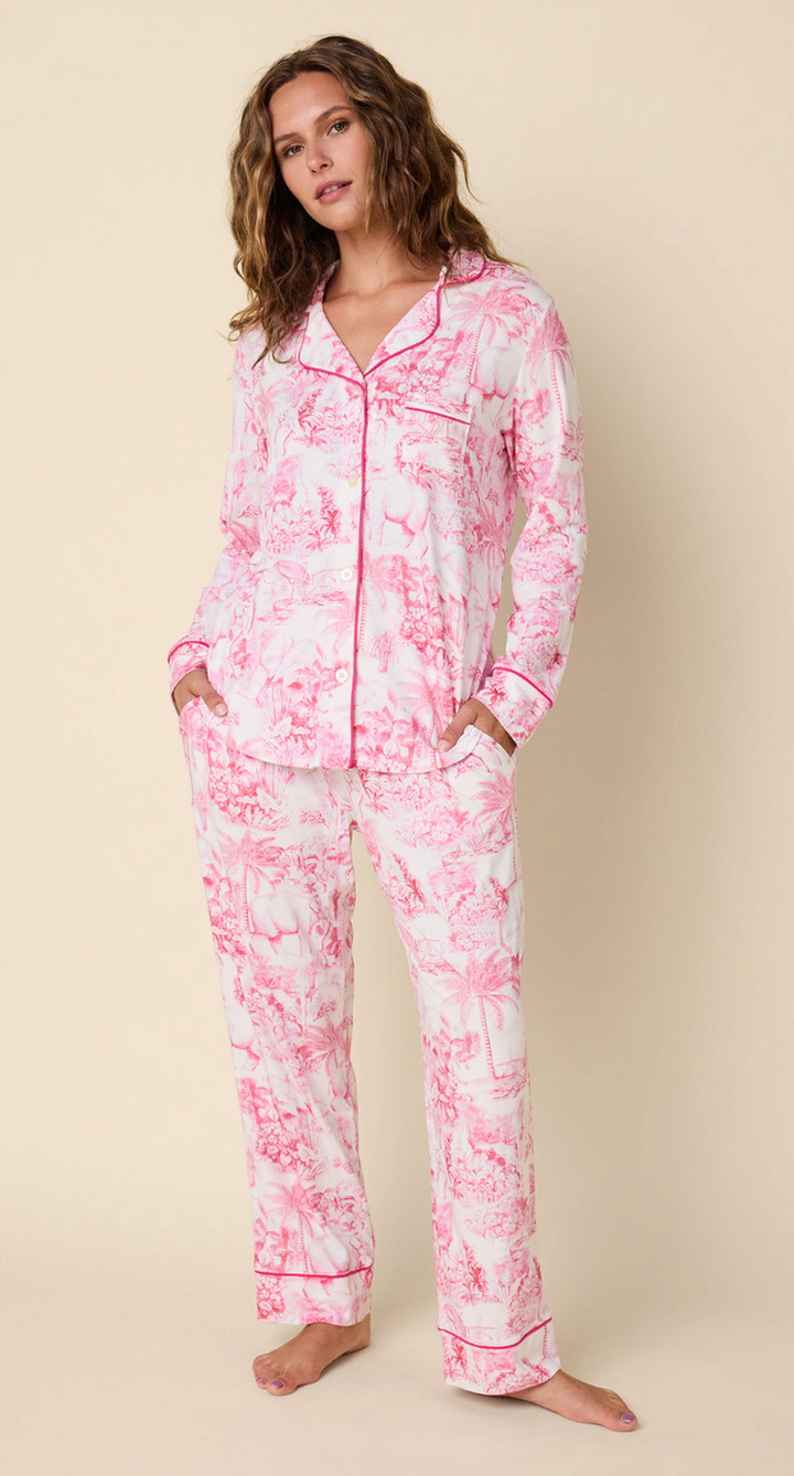 PAJAMA LONG SLEEVED PALM GROVE MEDIUM