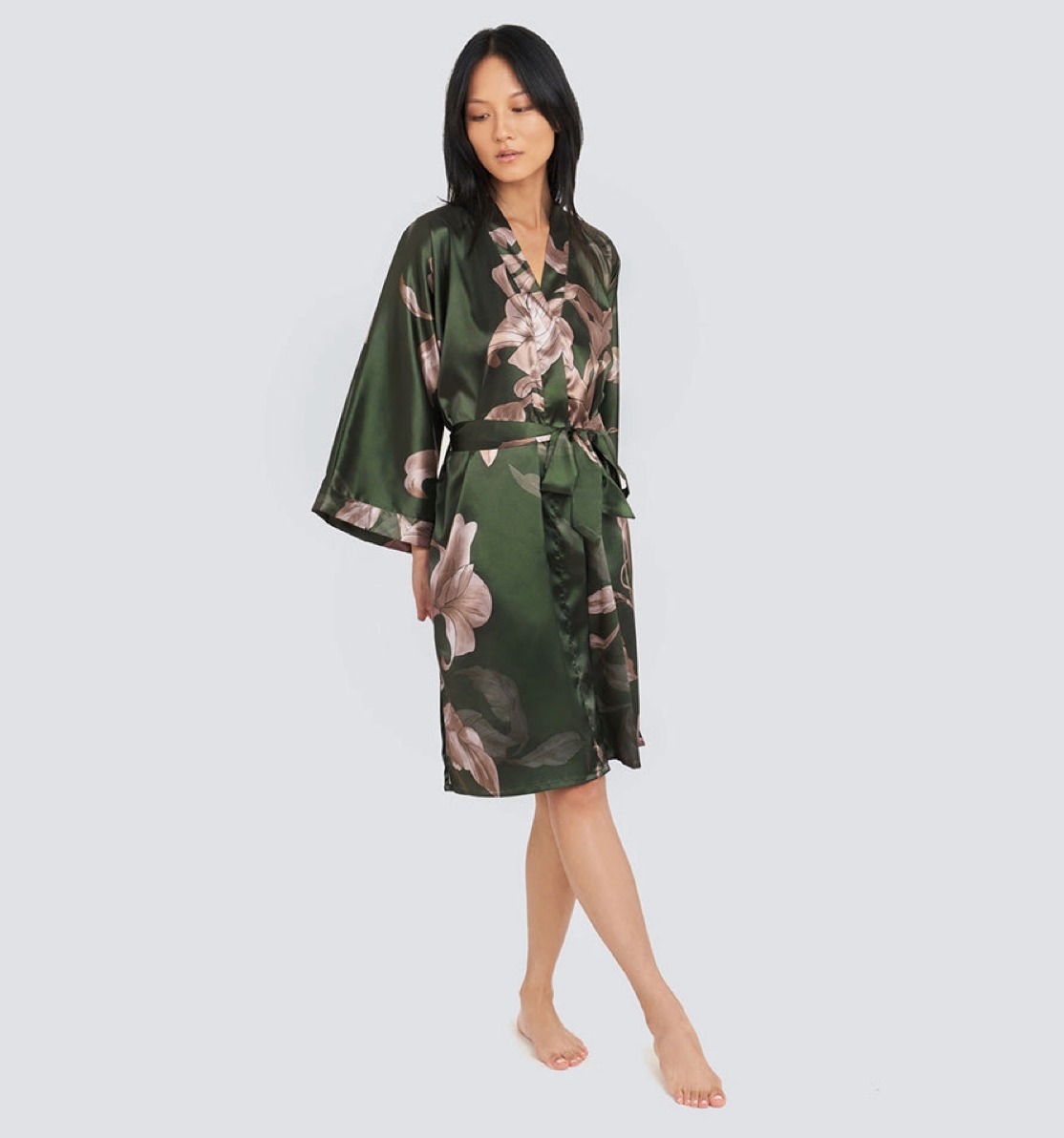 ROBE OLIVE SHORT