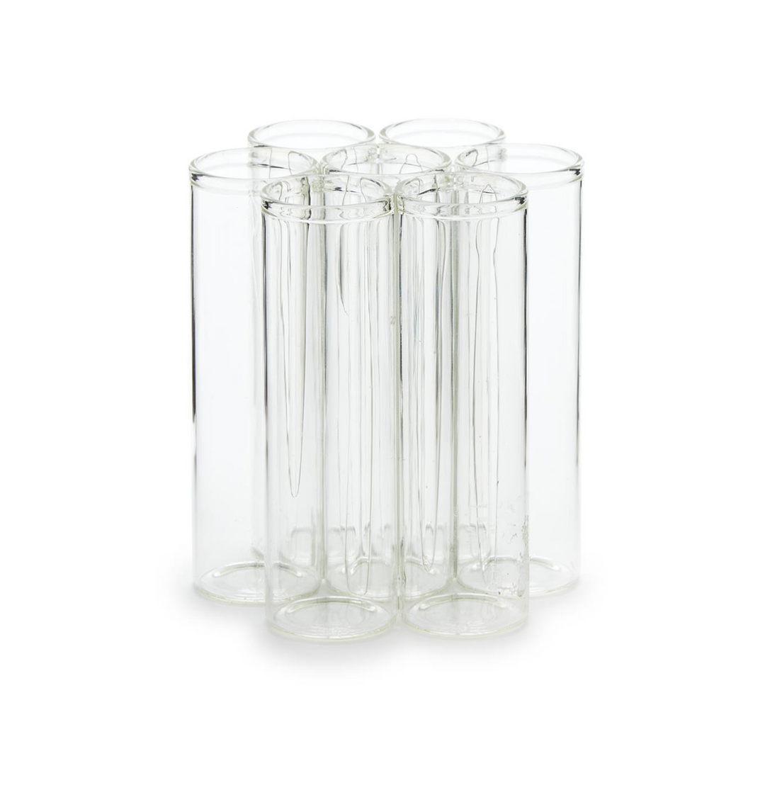 VASE 7 ATTACHED FLOWER #78033