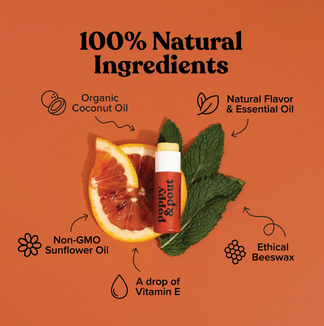 LIP BALM BLOOD ORANGE MINT #78361