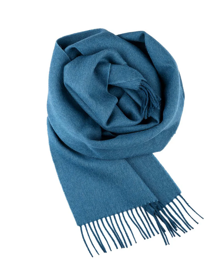 SCARF BABY ALPACA BLUE JEAN #69365