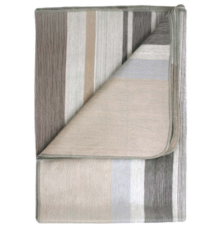 THROW VINTAGE PEARL BROWN BEIGE #21759