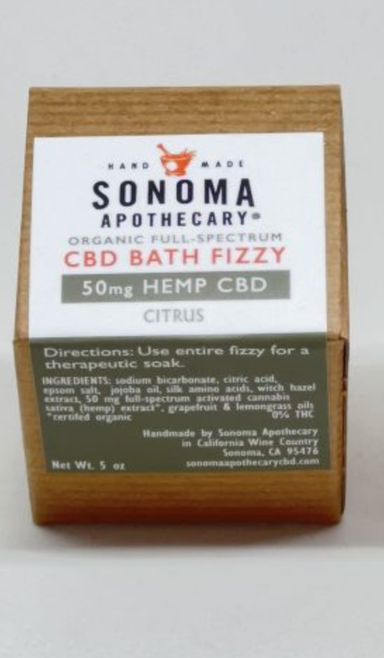 BATH FIZZY CBD CITRUS 2oz