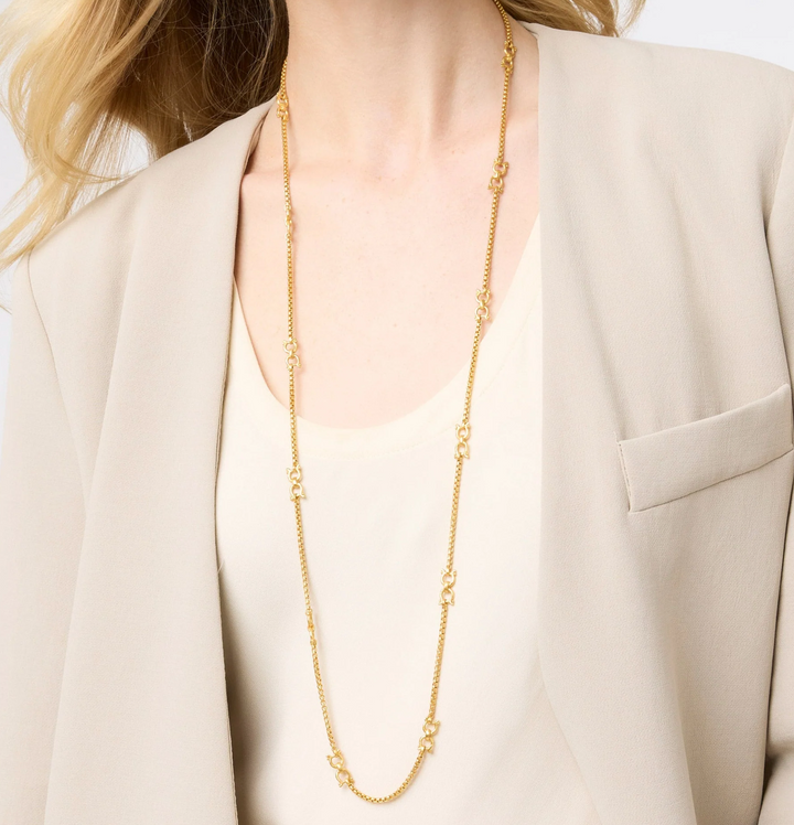 NECKLACE SARATOGA GOLD #78536