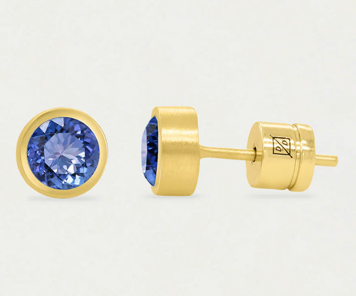 EARRING STUD MIDNIGHT BLUE SMALL #78596