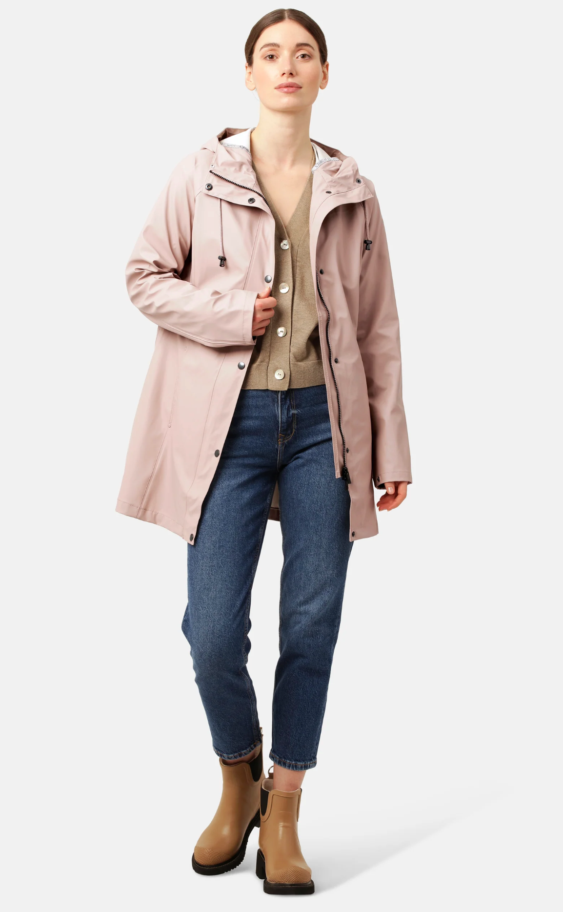 RAINCOAT/SLICKER ADOBE ROSE