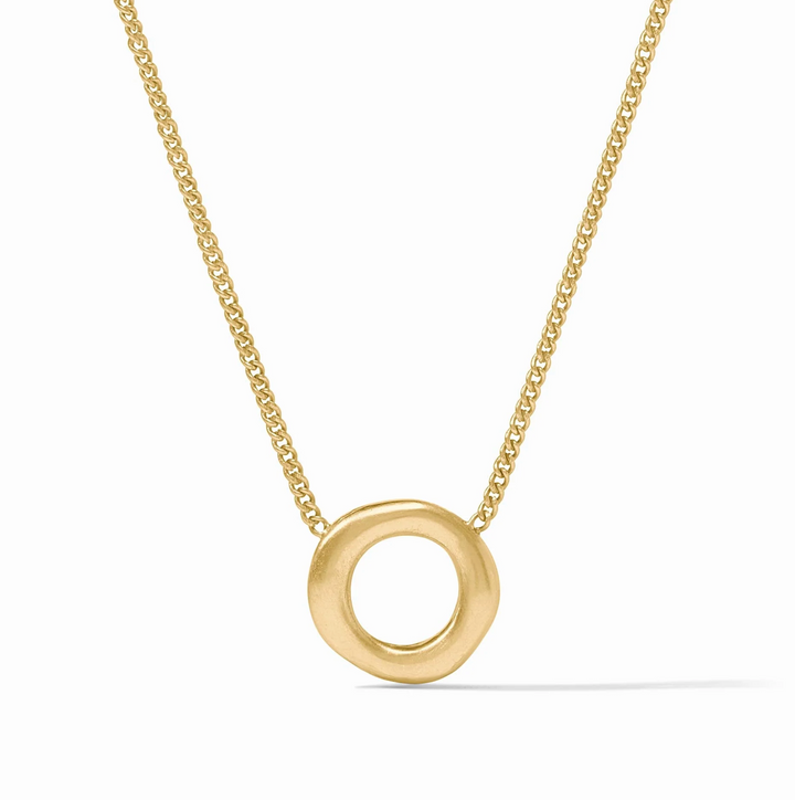 NECKLACE WAVE CIRCLE #78638