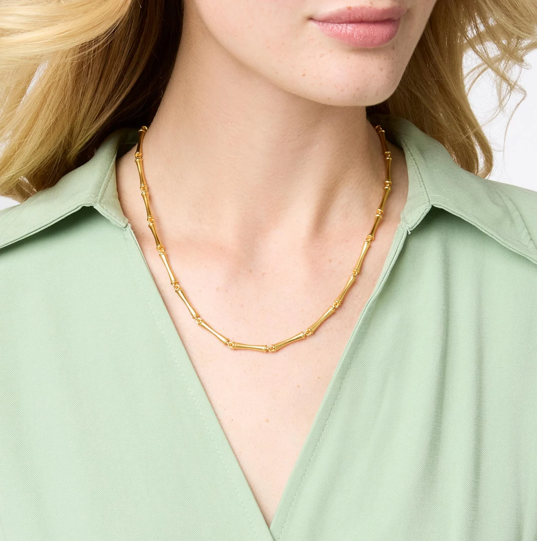 NECKLACE BAMBOO LINK #78639
