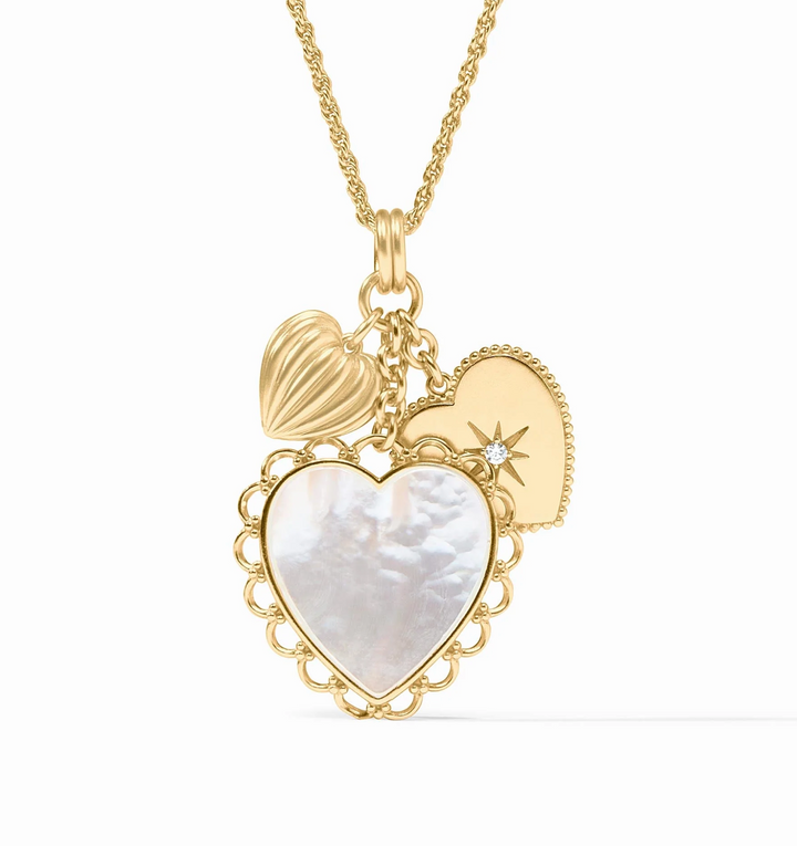 NECKLACE HEART TRIO #78642