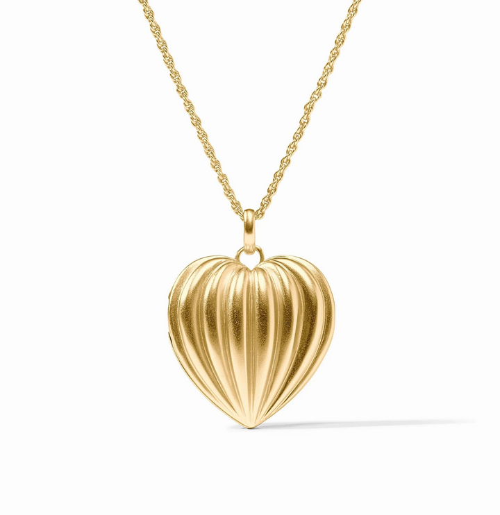 NECKLACE PUFFY HEART LOCKET #78643