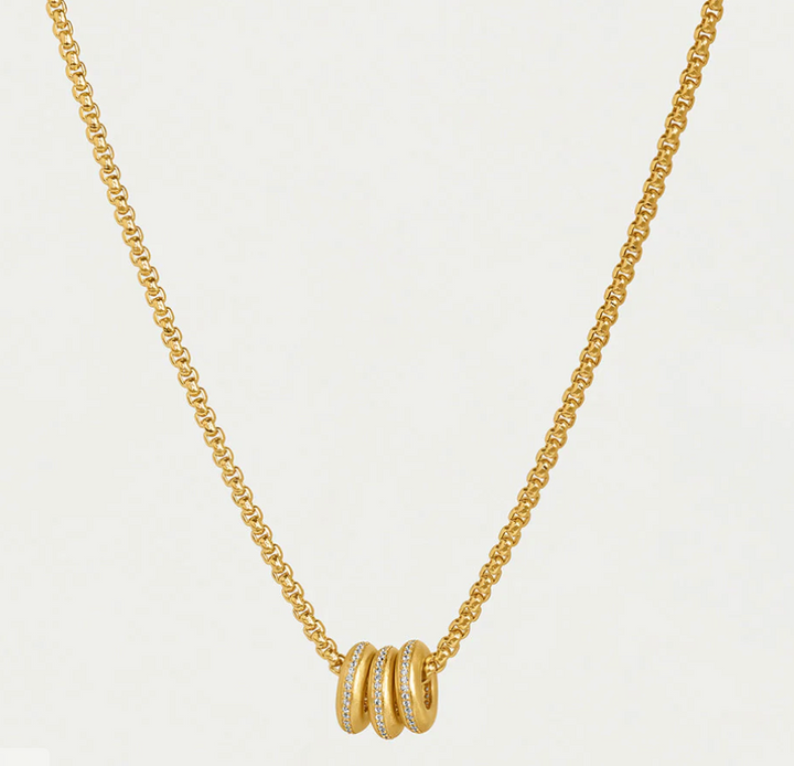 PENDANT NECKLACE DAUPHINE PAVE #78904