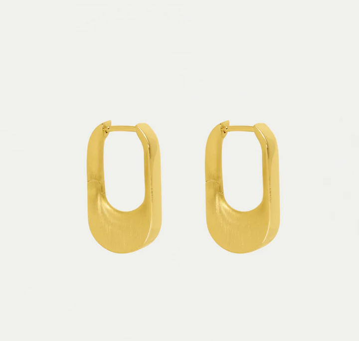 EARRINGS CROSBY DROP HINGED HOOPS #78333