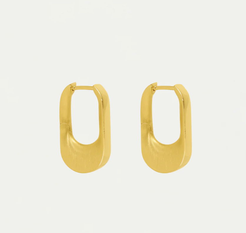 EARRINGS CROSBY DROP HINGED HOOPS #78333