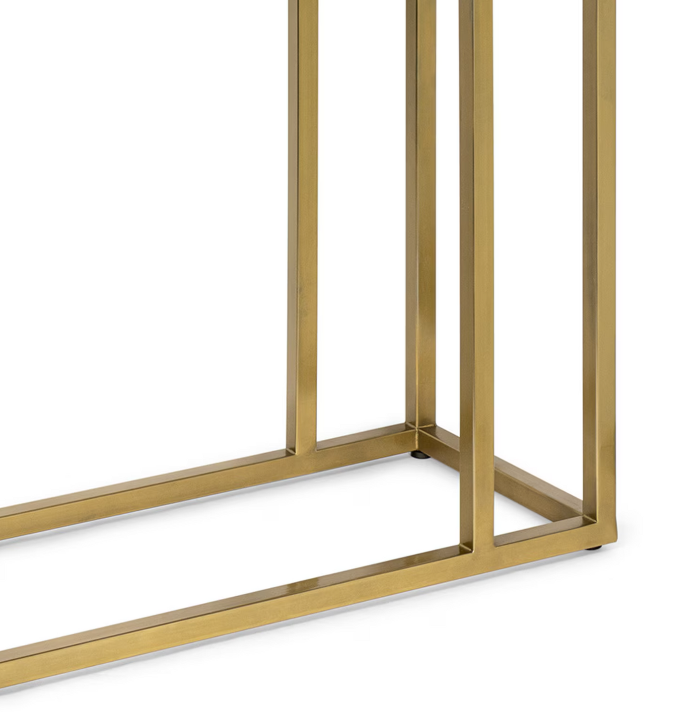 TABLE SOFA HUGGER NATURAL BRASS #78891