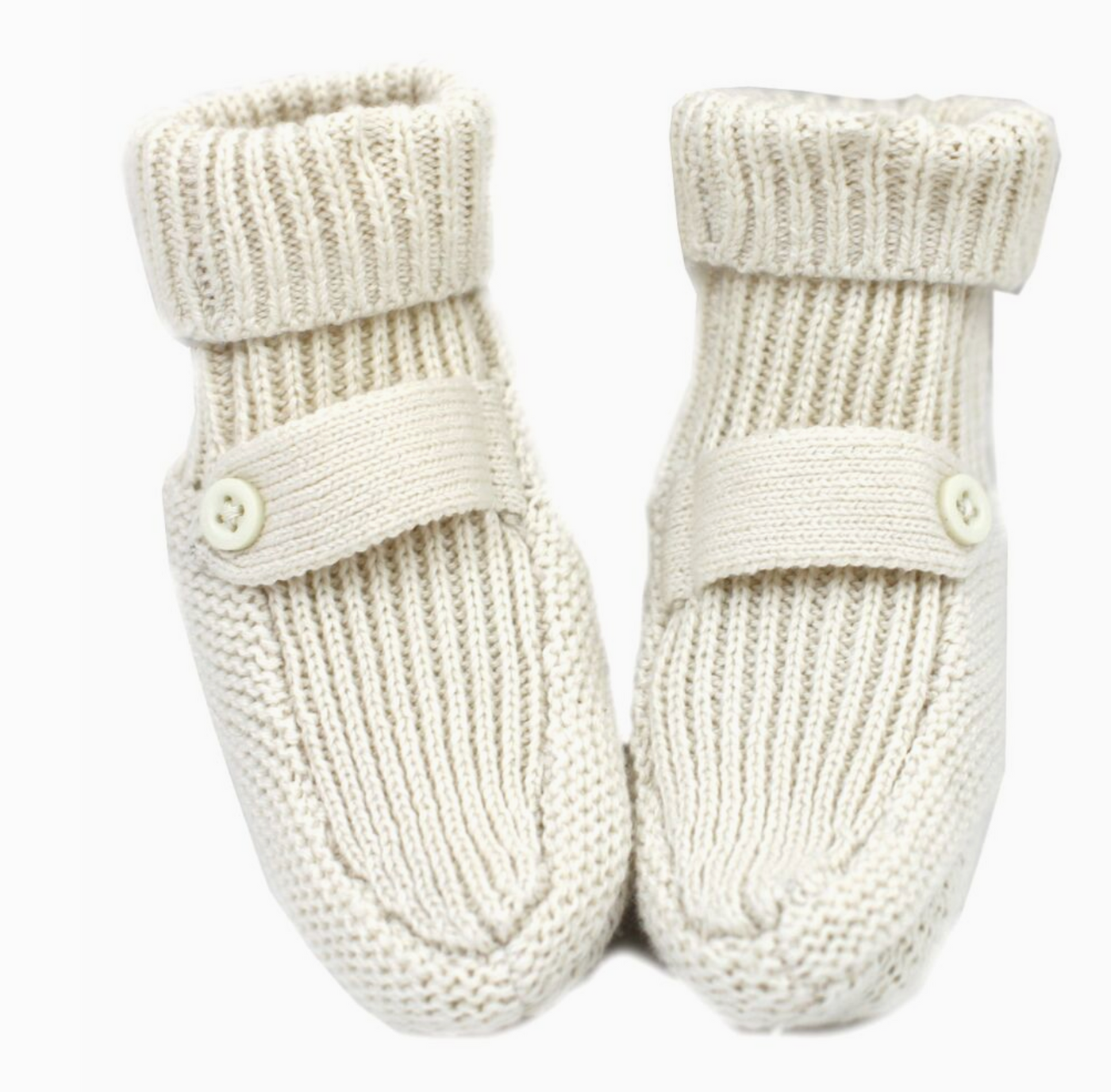BOOTIES KNITTED CREAM #69110