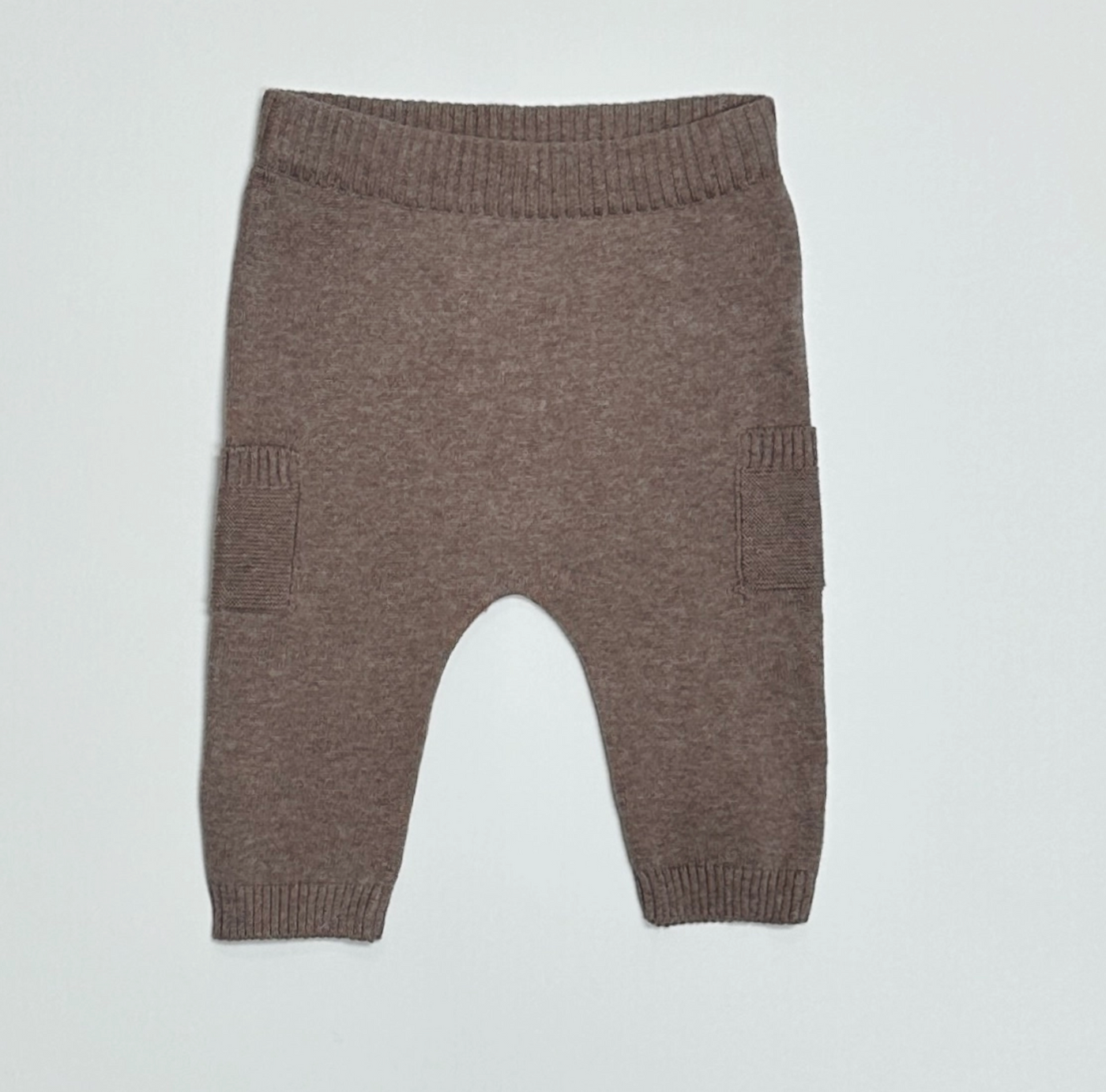 PANTS KNIT SIDE POCKET CAFE LATTE