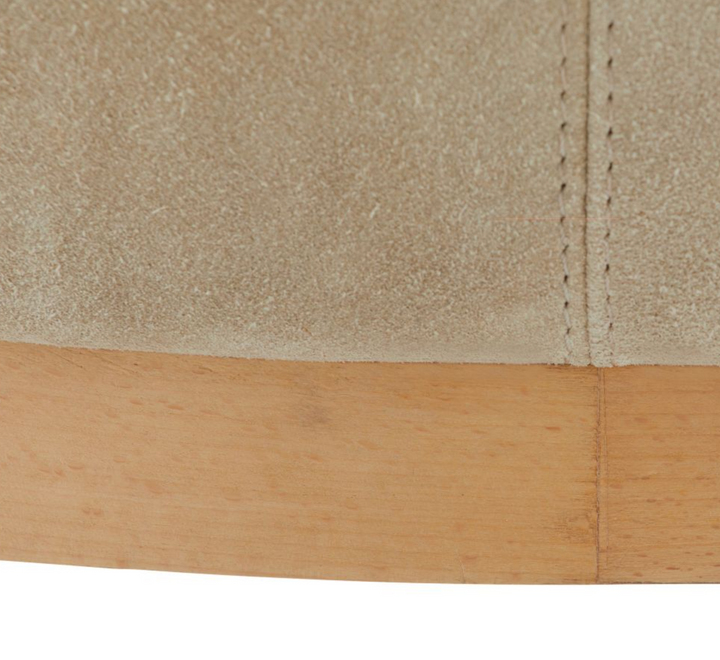 DINING CHAIR TAUPE SUEDE #79101